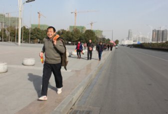 我校举办2015年迎新长跑