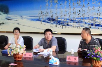 省教育厅检查我校“四个专项”整治工作落实情况