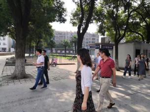 团荆州市委、团鄂州市委考察团参观考察我校共青团工作