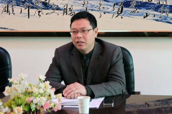 区教育局局长李佳宾到我校调研工作